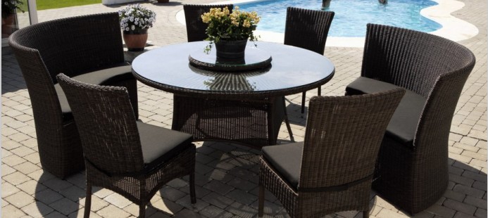 MTC-020 wicker dining set
